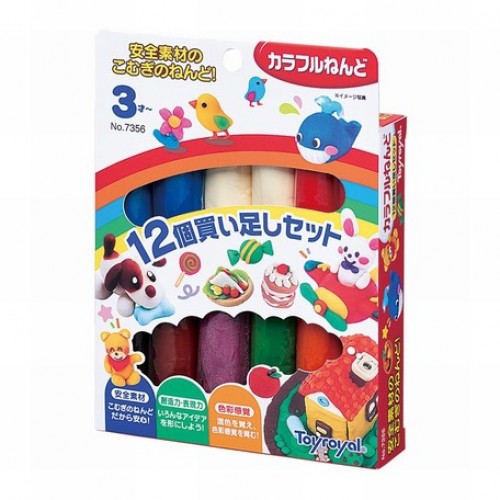 新発売 彩色小麦粘土12顔色 Naoko Plaza